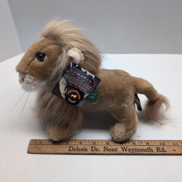 3 Jungle Joes's Safari Friends Talking Plush Cheetah Lion Bear MISSING Backpack - Picture 15 of 16